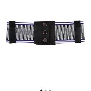 Missoni wide band stretch belt S